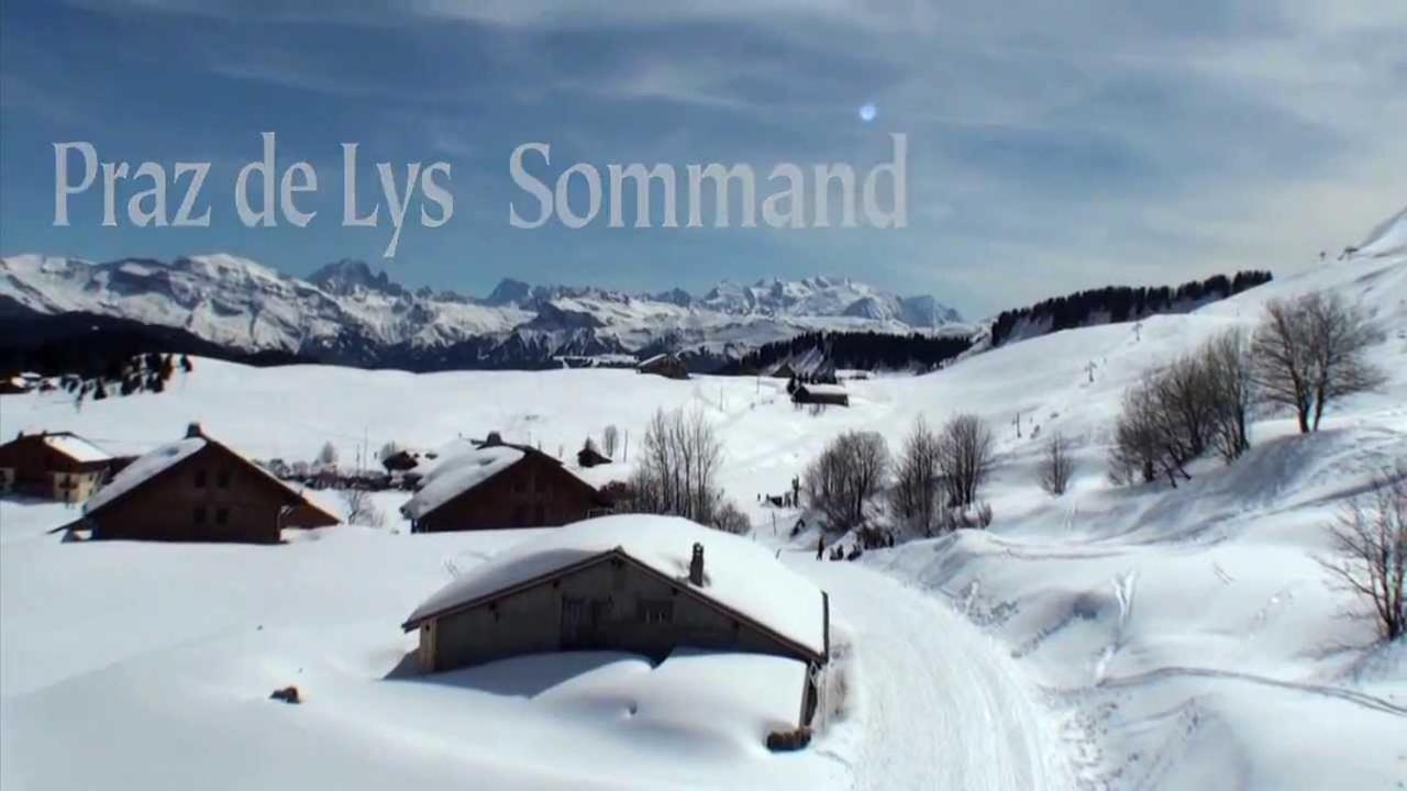 Studio Cabine Praz De Lys Taninges Exterior photo