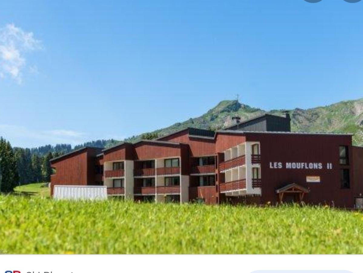 Studio Cabine Praz De Lys Taninges Exterior photo